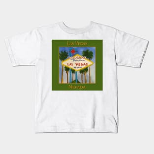 Las Vegas Sign Kids T-Shirt